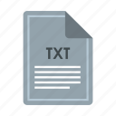 computer, concept, extension, file, format, text, txt