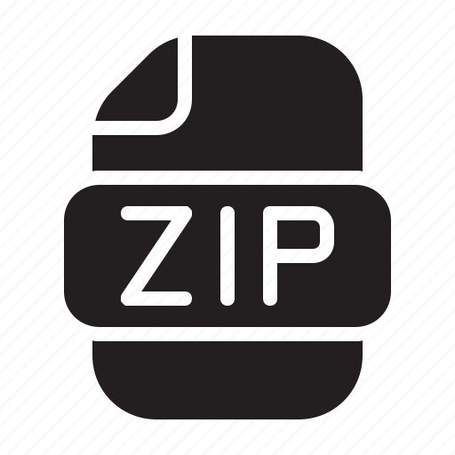 Zip, file, data, filetype, fileformat, format, document icon - Download on Iconfinder