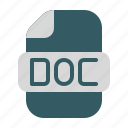 doc, file, data, filetype, fileformat, format, document, extension