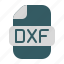 dxf, file, data, filetype, fileformat, format, document, extension 