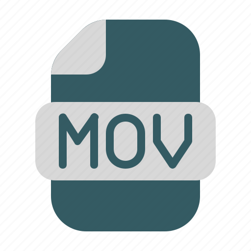 Mov, file, data, filetype, fileformat, format, document icon - Download on Iconfinder