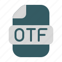 otf, file, data, filetype, fileformat, format, document, extension