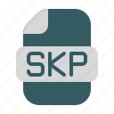 skp, file, data, filetype, fileformat, format, document, extension
