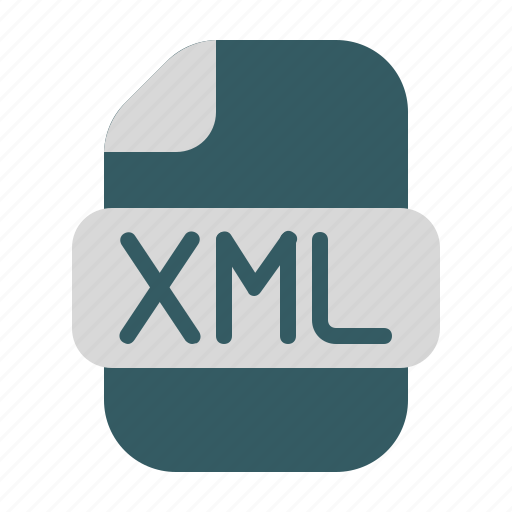 Xml, file, data, filetype, fileformat, format, document icon - Download on Iconfinder