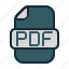 pdf, file, data, filetype, fileformat, format, document, extension 