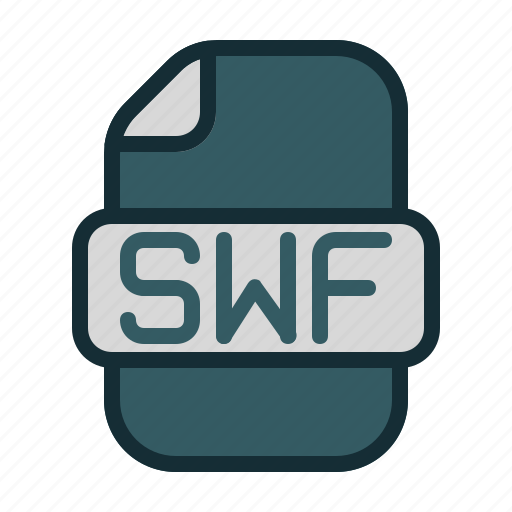 Swf, file, data, filetype, fileformat, format, document icon - Download on Iconfinder
