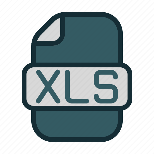 Xls, file, data, filetype, fileformat, format, document icon - Download on Iconfinder