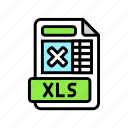 xls, file, format, document, presentation, web