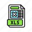 xls, file, format, document, presentation, web 