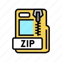 zip, file, format, document, presentation, web