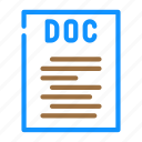 doc, file, format, document, presentation, web