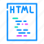html, file, format, document, presentation, web 