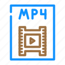 mp4, file, format, document, presentation, web
