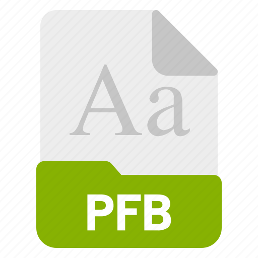 Document, file, format, pfb icon - Download on Iconfinder