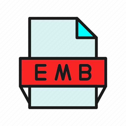 Format, emb, file, document icon - Download on Iconfinder