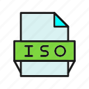 format, iso, file, document