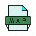 format, map, file, document