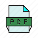 format, file, document, pdf