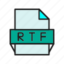 format, rtf, file, document
