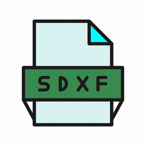 Format, sdxf, file, document icon - Download on Iconfinder