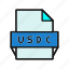 format, usdc, file, document 