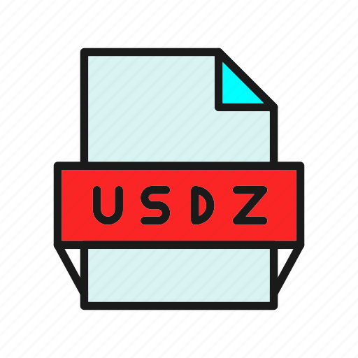 Format, usdz, file, document icon - Download on Iconfinder