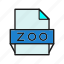 format, zoo, file, document 