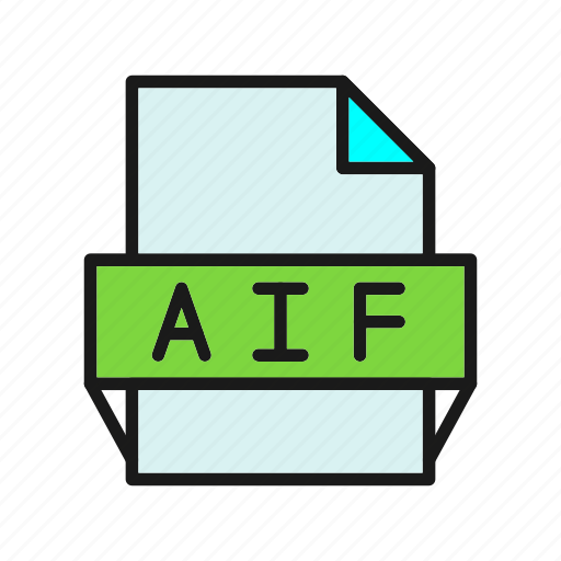 Format, aif, file, document icon - Download on Iconfinder