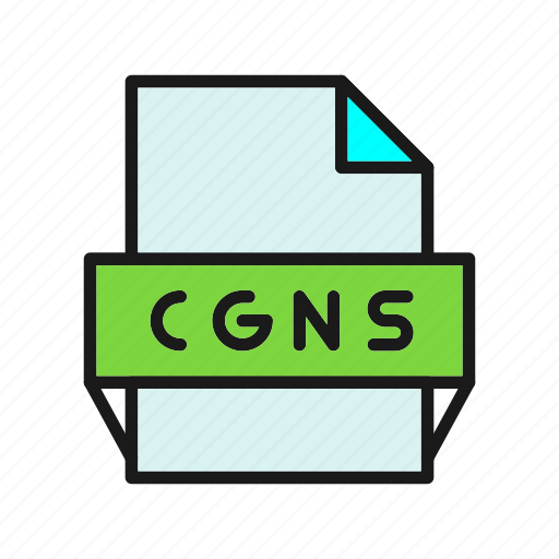 Format, cgns, file, document icon - Download on Iconfinder