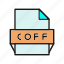 format, coff, file, document 