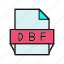 format, dbf, file, document 
