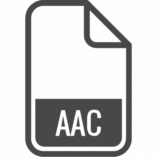 File, format, type, aac, document icon - Download on Iconfinder