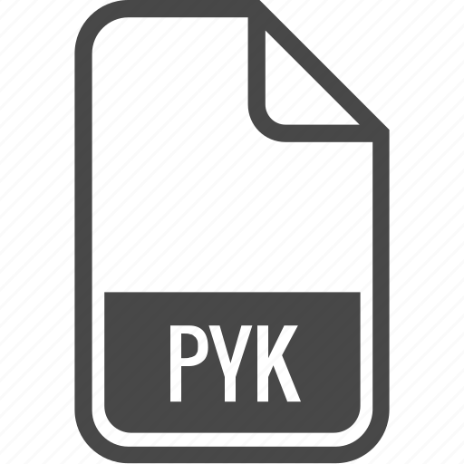 File, format, type, document, pyk icon - Download on Iconfinder