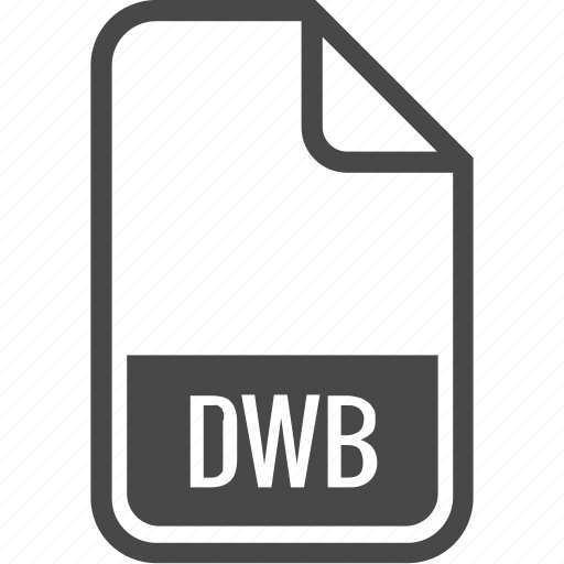 File, format, type, document, dwb icon - Download on Iconfinder