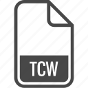 file, format, type, document, tcw