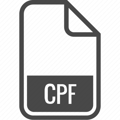 File, format, type, cpf, document icon - Download on Iconfinder