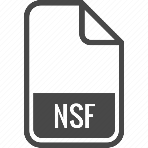 File, format, type, document, nsf icon - Download on Iconfinder