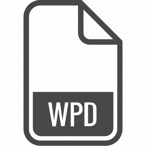 File, format, type, document, wpd icon - Download on Iconfinder