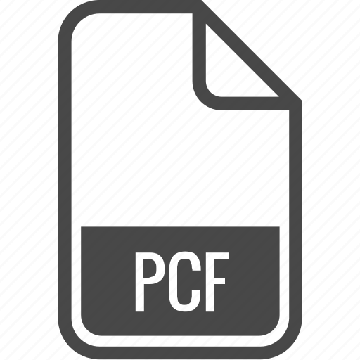 File, format, type, document, pcf icon - Download on Iconfinder