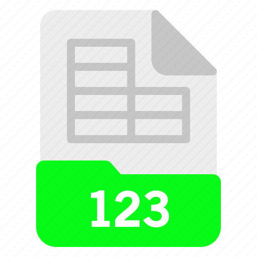 Document, file, format, one, three, two, 1 icon - Download on Iconfinder