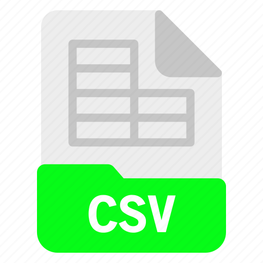 Csv, document, file, format icon - Download on Iconfinder