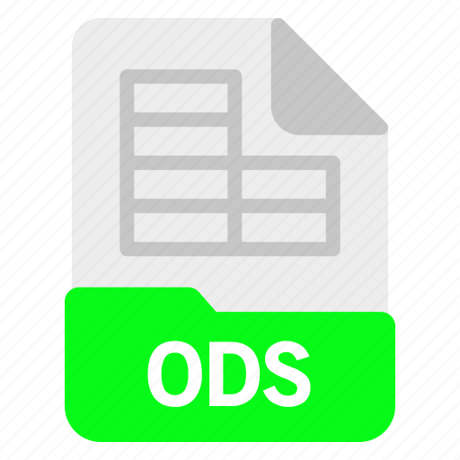Document, file, format, ods icon - Download on Iconfinder