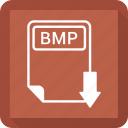 bmp, document, extension, file, format, paper, type