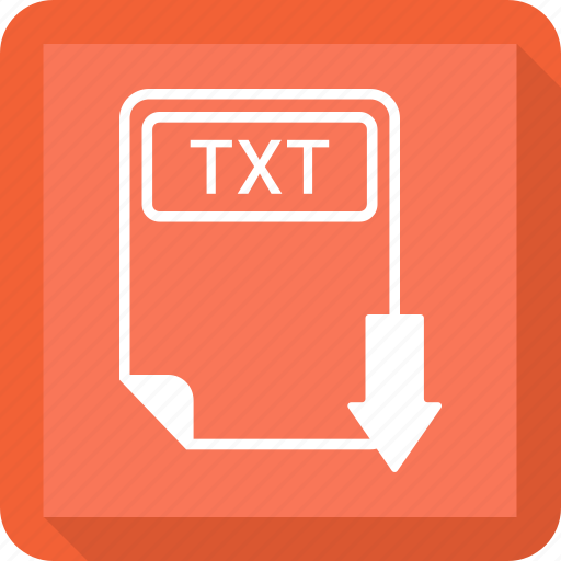 Document, extension, file, format, paper, txt, type icon - Download on Iconfinder