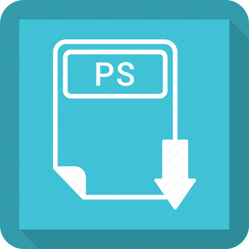 Document, extension, file, format, paper, ps, type icon - Download on Iconfinder
