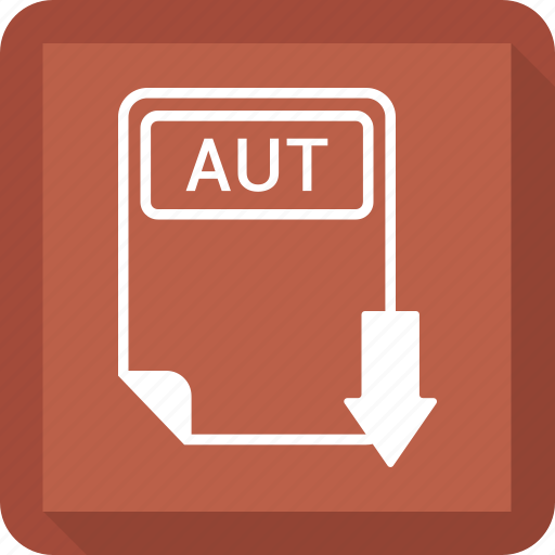 Aut, document, extension, file, format, paper, type icon - Download on Iconfinder