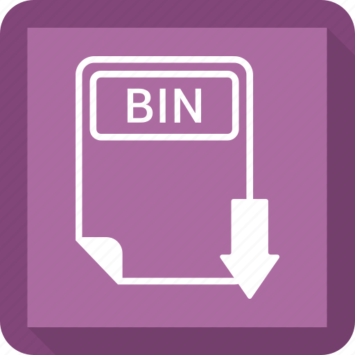 Bin, document, extension, file, format, paper, type icon - Download on Iconfinder