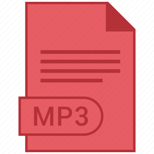Document, extension, folder, format, mp3, paper icon - Download on Iconfinder