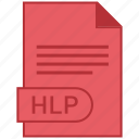 document, extension, folder, format, hlp, paper