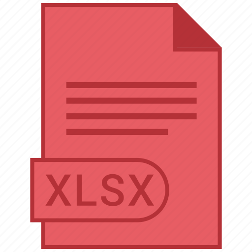 Document, extension, folder, format, paper, xlsx icon - Download on Iconfinder